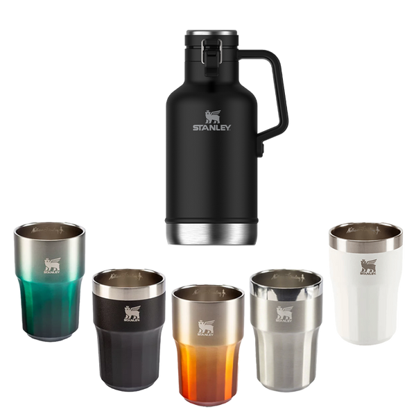 Kit Growler + 2 Vasos | Stanley