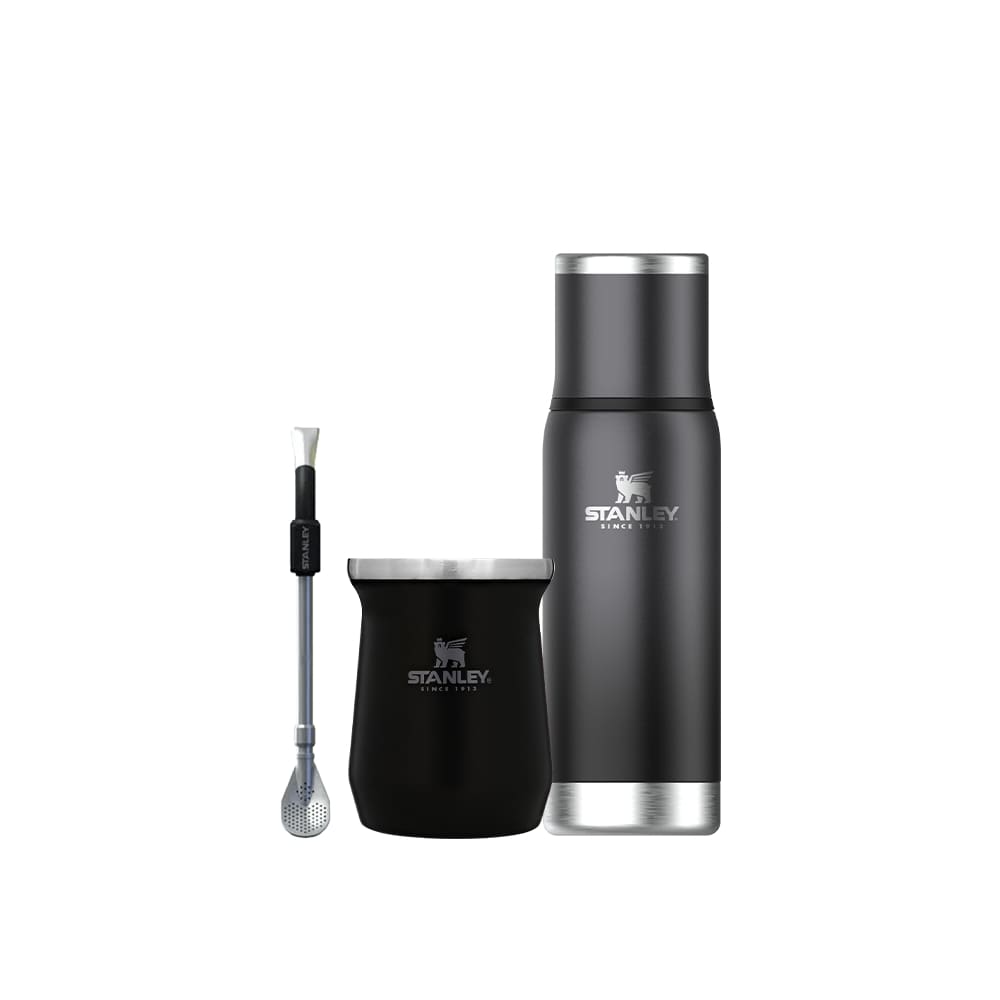 Kit To-Go Charcol Glow | Stanley - Termo Classic Negro