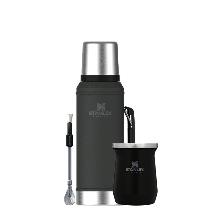 Kit Classic Negro | Stanley - Termo Classic Negro + Mate +