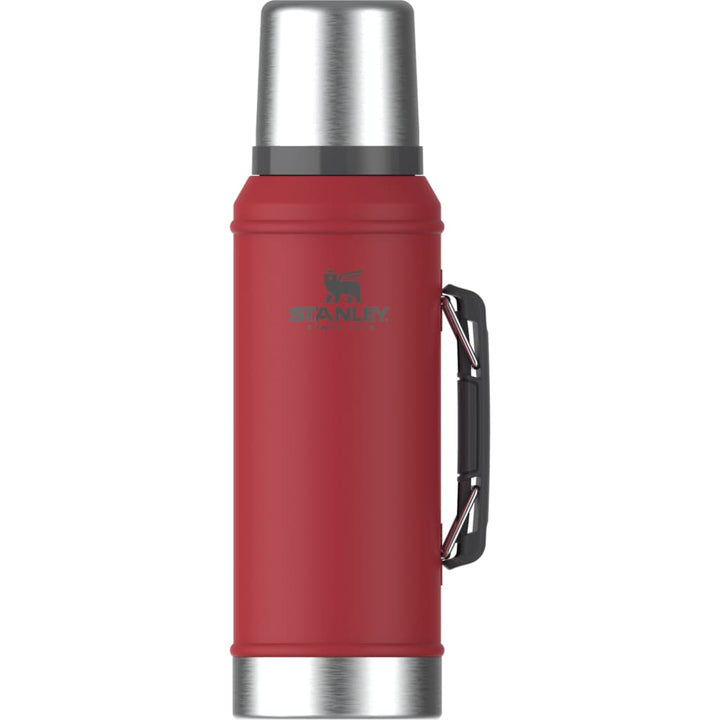 Termo Classic 950 ml Rojo con tapón cebador | Stanley - 